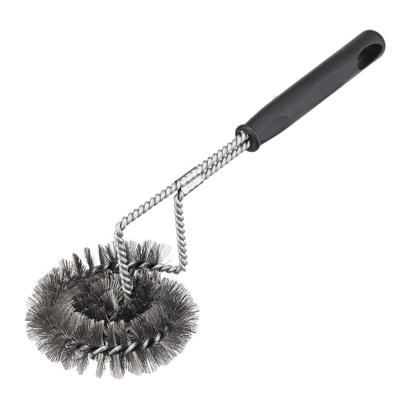 12 Inch Stainless Steel Bristle Scrubber Grill Brush Cleaning Tool