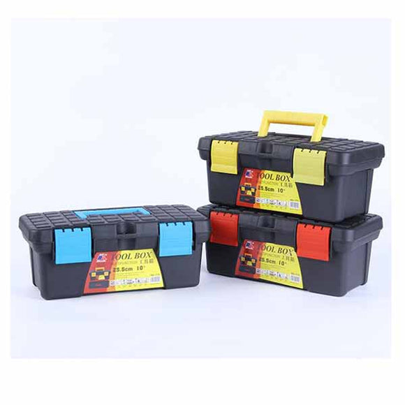 Double-layer Multi-function Paint Box Thickening Tool Box Painting Box 10 Inch