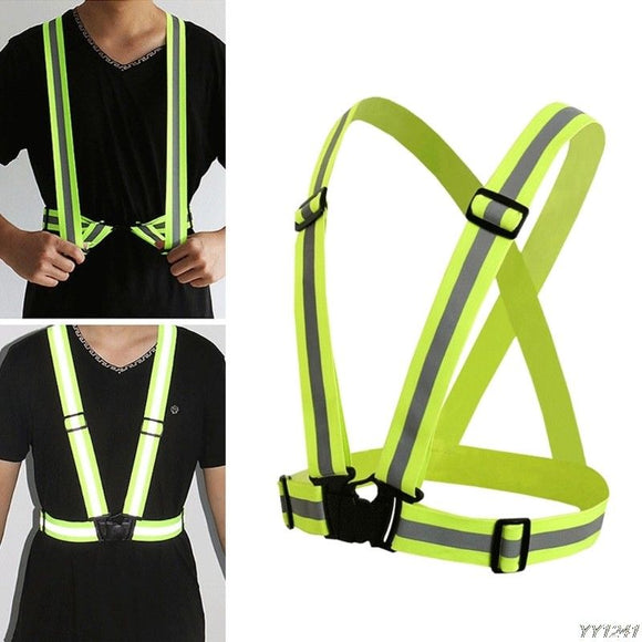 BIKIGHT Adjustable Reflective Tape Running Reflective Belt Xiaomi Electric Scooter Motorcycle E-bike