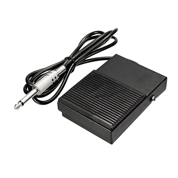 Black Electronic Anti Slip Metal Foot Pedal Pedals Switch Tattoo Machine Control Part