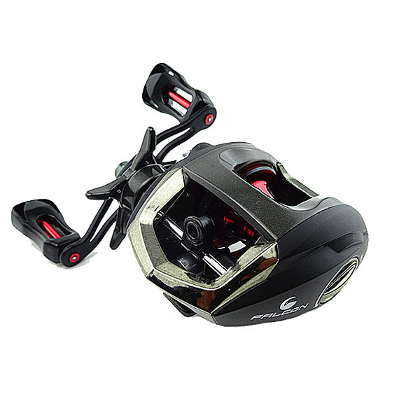 ZANLURE LP11 6.3:1 11+1BB Full Metal Baitcasting Fishing Reel 5.5KG Drag Left / Right Hand Wheel