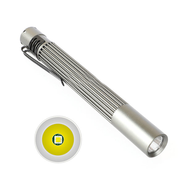 350lm AAA EDC Flashlight Waterproof Pocket Light Work Lamp For Maintain Medical