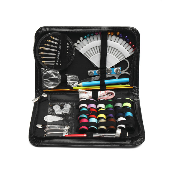 87Pcs Multi-function Sewing Box Kit for Quilting Stitching Hand Sewing Home Travelling Sewing Kits