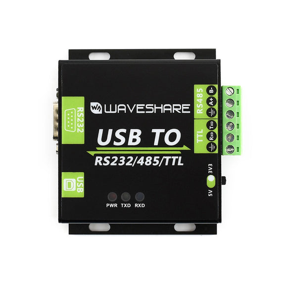 Waveshare FT232RL USB to RS232/RS485/TTL Module Interface Conversion Industrial Grade with Isolation
