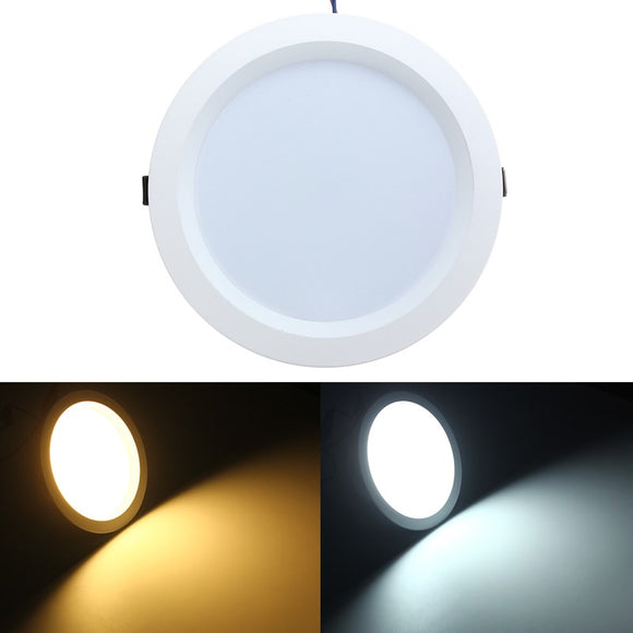 15W LED Flush Mount Recessed Ceiling Panel Down Light AC85-265V