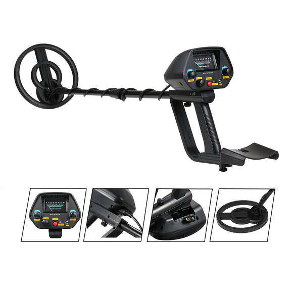 MD-4080 High Sensitivity Metal Detector Adjustable Gold Track Search Underground Iron Finder Treasur