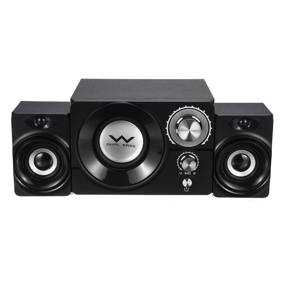 SADA S-20 11W Subwoofer Wooden Speaker for Computer for Home Theater