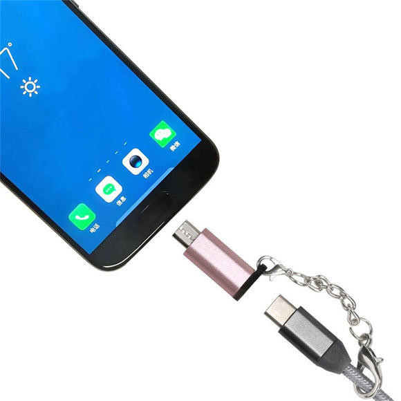 Bakeey Mini Type-c to Micro USB Adapter Converter for Samsung Xiaomi Mobile Phone