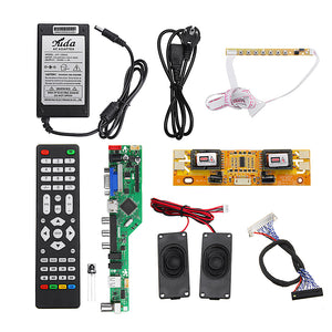 T.RD8503.03 Universal LED TV Controller LCD Driver Board Complete Kit 2CH 8bit 40Pins
