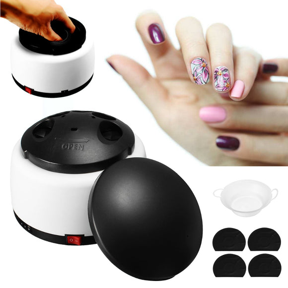 Electric Portable Gel Nail Polish Art Steamer Removal Off Machine Tools