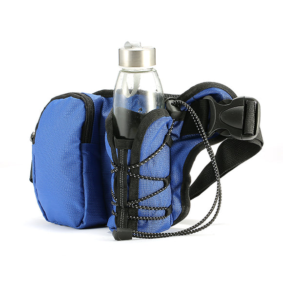 KCASA KC-BC07 Running Cycling Waist Water Bottle Carrier Belt Bag Travel Sport Phone Kettle Holder