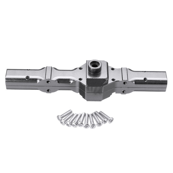 1pc Titanium Color Metal Rear Bridge Axle Shell For WPL HengLong 1/16 Military Truck RC Car Parts