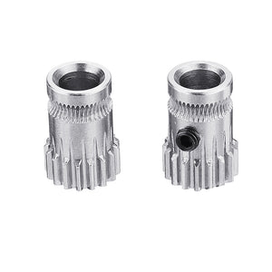 Stainless Steel Bondtech Two-way Driver Gear Extruder Feeding Wheel