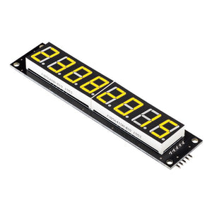 RobotDyn 8-Digit LED Display Tube 7 Segment 74HC595 Module Yellow Color Board