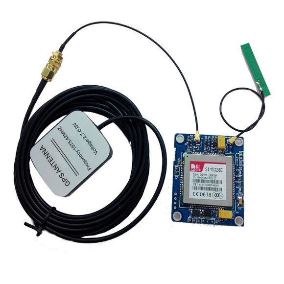 SIM5320E 3G Module GSM GPRS SMS Development Board With GPS PCB Antenna For Arduino