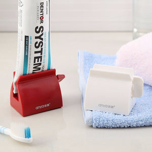 Honana BX-924 Anya ABS Creative Bathroom Toothpaste Tube Squeezer Multifunction Tube Dispenser