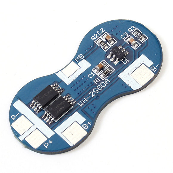 2S Li-ion 18650 Lithium Battery Charger Protection Board