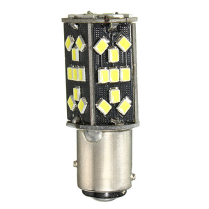 1156/1157 15W LED Car Brake Light Reversing Bulb White CANBUS ERROR FREE