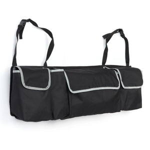 Outdoor Travel Car Seat Back Storage Bag Hanging Pack Pouch Rear Trunk Organizer