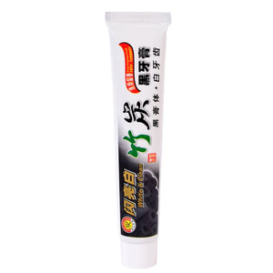 Bamboo Charcoal Black Teeth Whitening Toothpaste Smoke Stains Tartar Removal Oral Care