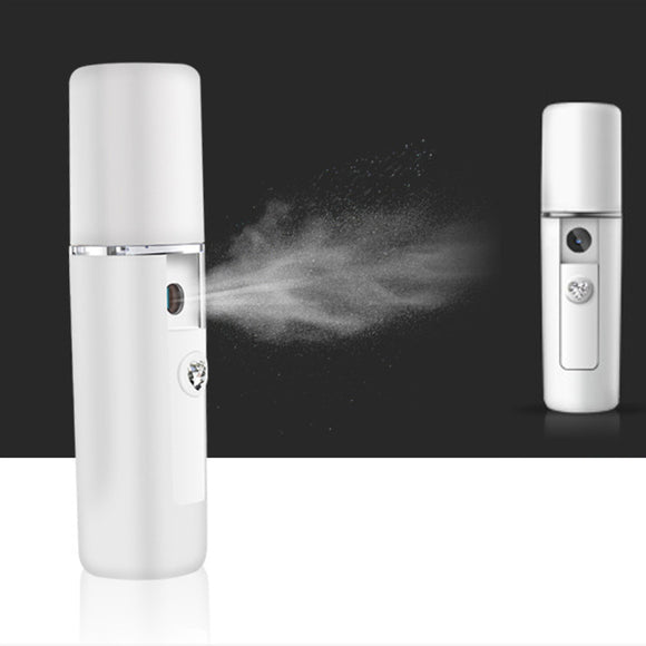 Portable USB Nano Facial Humidifier Mist Cold Sprayer Skin Care Beauty Device