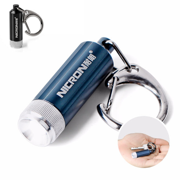Nicron N1.1 Kong LED 20Lumens Focusing Household Outdoor Mini Keychain EDC LED Flashlight