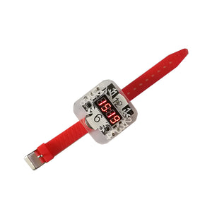 Geekcreit DIY Creative Electronic Watch Kit 51 Single-chip LED Digital Tube Clock Training Production Kit
