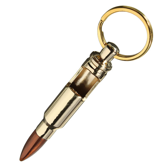 Beer Soda Bottle Bullet Shape Opener With Keychain Bar Tool Gift