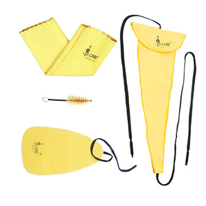 SLADE Alto Saxophone Tenor Tool Sax Kit Cleaning Cloths Mini Brush Set for Woodwind Instruments