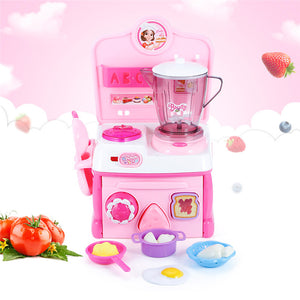 Flytec A205  Kitchen Dining Table Electric Music Juicer With Light Pretend Role Play Play Toys