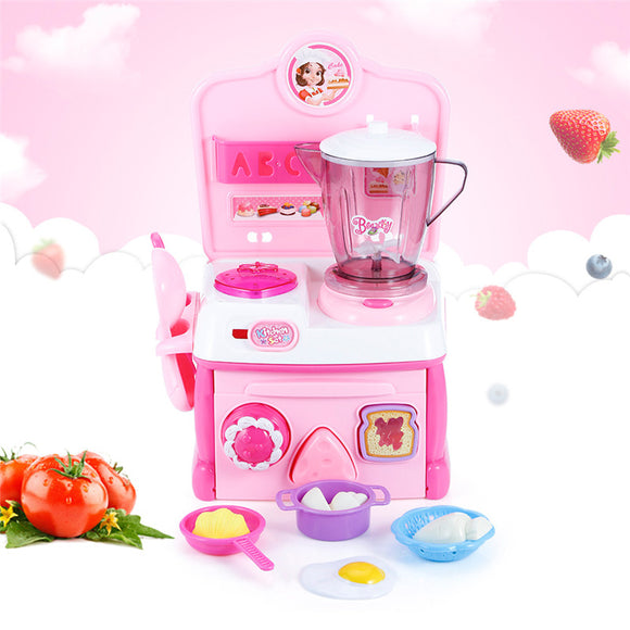 Flytec A205  Kitchen Dining Table Electric Music Juicer With Light Pretend Role Play Play Toys