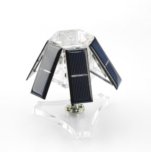 DIY 6 Solar Silicon Wafer Solar Magnetic Levitation Mendocino Motor Steam Stirling Engine Model