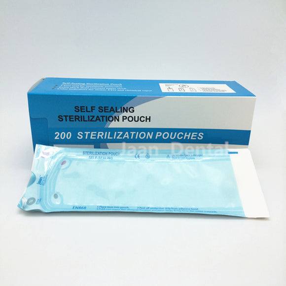 200Pcs 90165mm Dental Self Sealing Sterilization Pouches Sterilization Bag