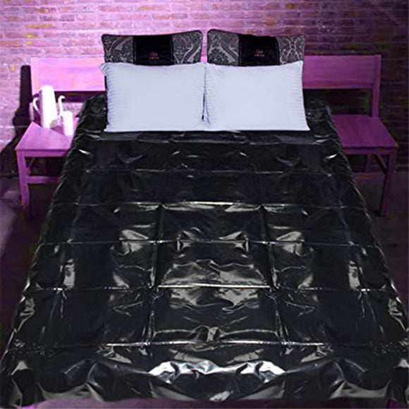 Unisex Sex Toy Vinyl Sheets Bondage Couple Fetish Bondage Oil-Proof Waterproof Bedding Sets