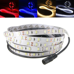 5M 30W LED Strip Flexible Light 300 SMD 5630 White/Warm White/Red/Blue with DC Female 12V