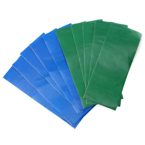 5Pcs 200x76mm Waterproof Adhesive Repair Patch Tapes Sticker Bule/Green