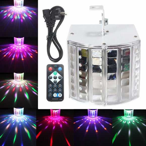 18W LED RGB Sound Actived DMX512 Strobe Effect Stage Light DJ Disco Bar Party