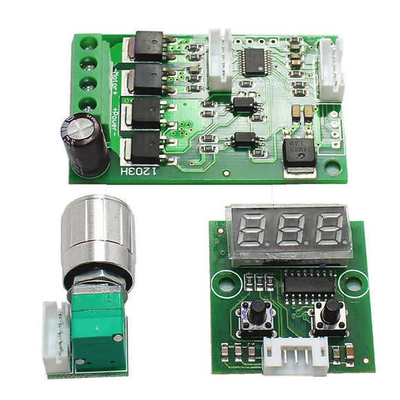 6V-24V 3A Speed Control CW CCW Motor Driver Time Controller