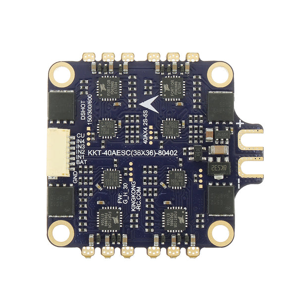 LDARC 30.5x30.5mm Super Flytower Part 40A BL_S DShot600 2-4S 4 in 1 ESC for Kingkong KK 5GT RC Drone