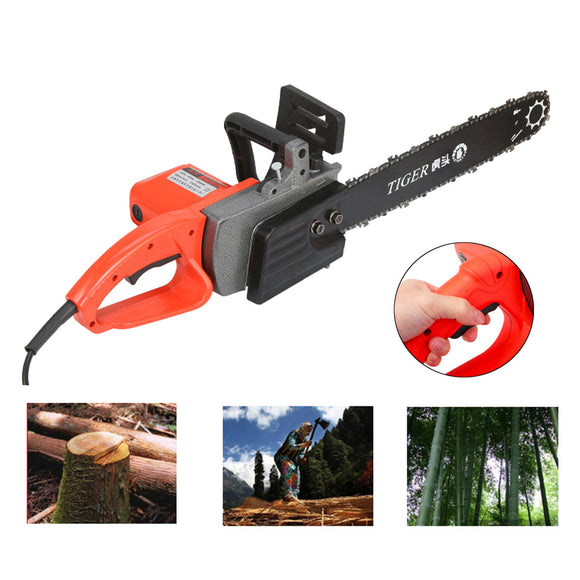 220V 600R/Min 2800W Chainsaw Wood Cutting Grindling Machine Elctric Chain Saw Tool