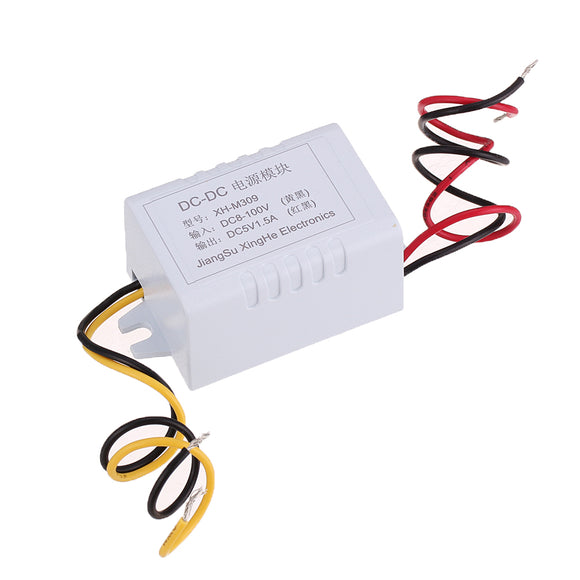 XH-M309 Power Supply Adapter Module 5V 1.5A Input 12V-100V or 48V60V Output 5V 7.5W