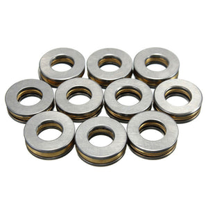 Machifit 10pcs F6-14M 6x14x5mm Axial Ball Thrust Bearing 6 x 14 x 5mm