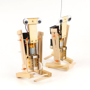 DIY Educational Remote Control Walking Robot Scientific Invention Toys