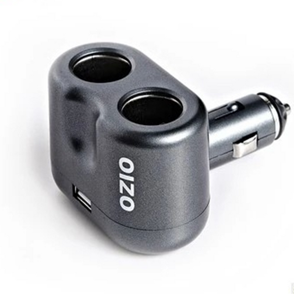 Car Cigrarette Lighter Socket Splitter Plug  Adatper USB Car Charger DC12-24V