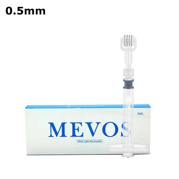 Micro Needle 540 Needles Derma Titanium Roller Acne 0.25/0.5mm w/ Essence Tube