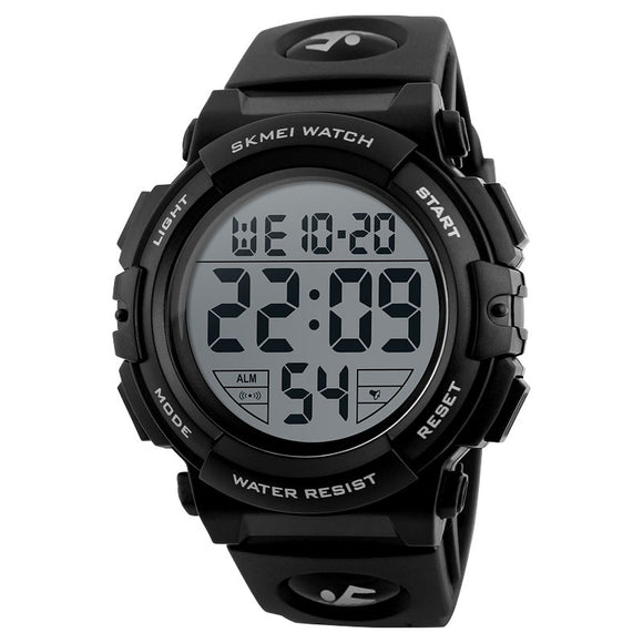 SKMEI 1258 Outdoor Sport Fashion Men Multifunction Chronograph Waterproof Digital Watch