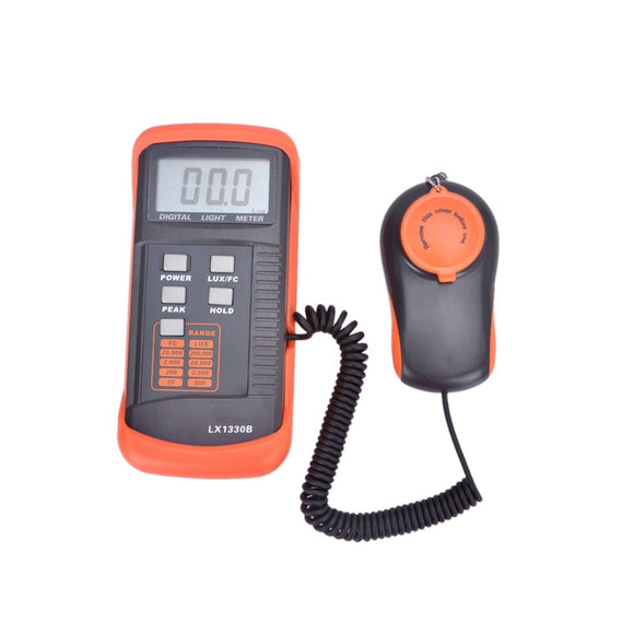 LX1330B Digital Lux Meter 200000 Lux  Lux/FC Measurement Light Meter Detect Light Intensity Precise