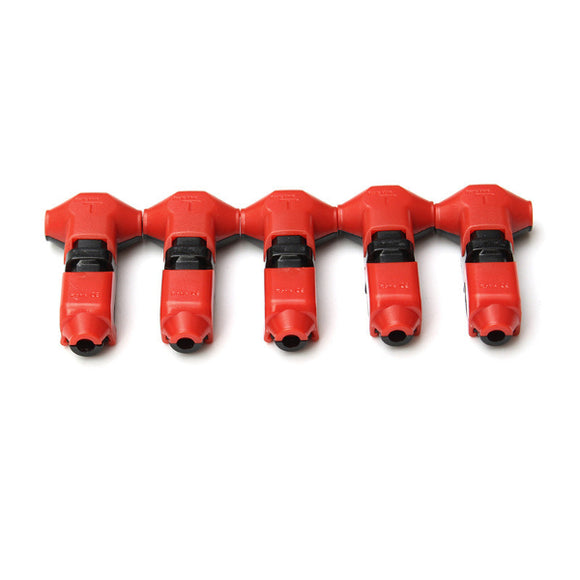 5Pcs Electrical  Scotch Lock Quick Splice Wire Connectors Terminals Crimp 24-18AWG