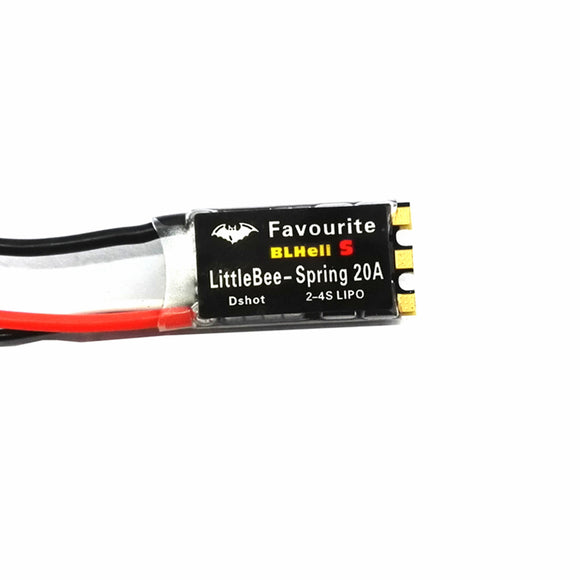 Favourite FVT LittleBee Spring 20A ESC BLHeli_S 2-4S Dshot Mulitshot OneShot for RC Drone FPV Racing
