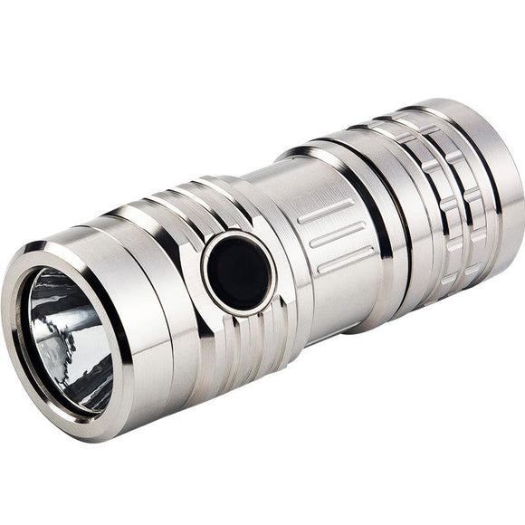 Dito XG1 XPG 600LM 6Modes USB Rechargeable Stainless Steel Mini Keychain Light EDC LED Flashlight